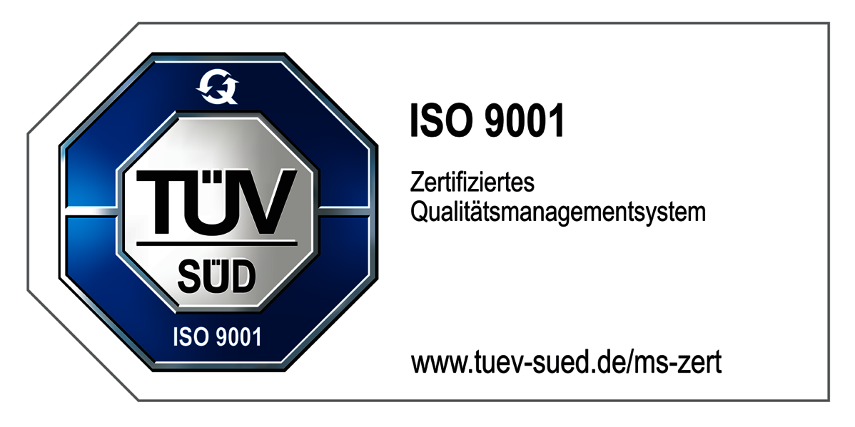 TÜV Süd ISO 9001