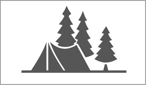 Icône Camping