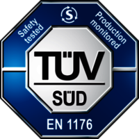 Logo TÜV EN 1176